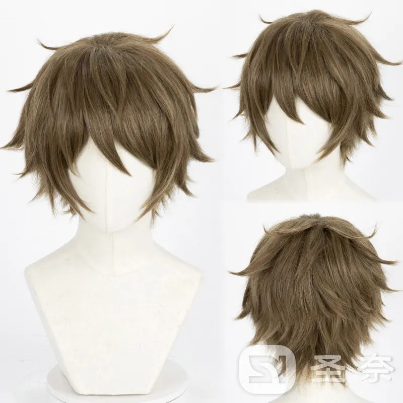 【圣奈】高峯翠 ES偶像梦幻祭2 造型款cos假发 打毛顶