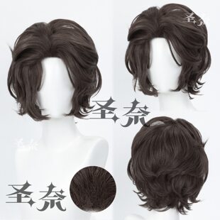 【圣奈】无名 三角洲行动 深棕栗色自带卷发 角色造型款cos假发
