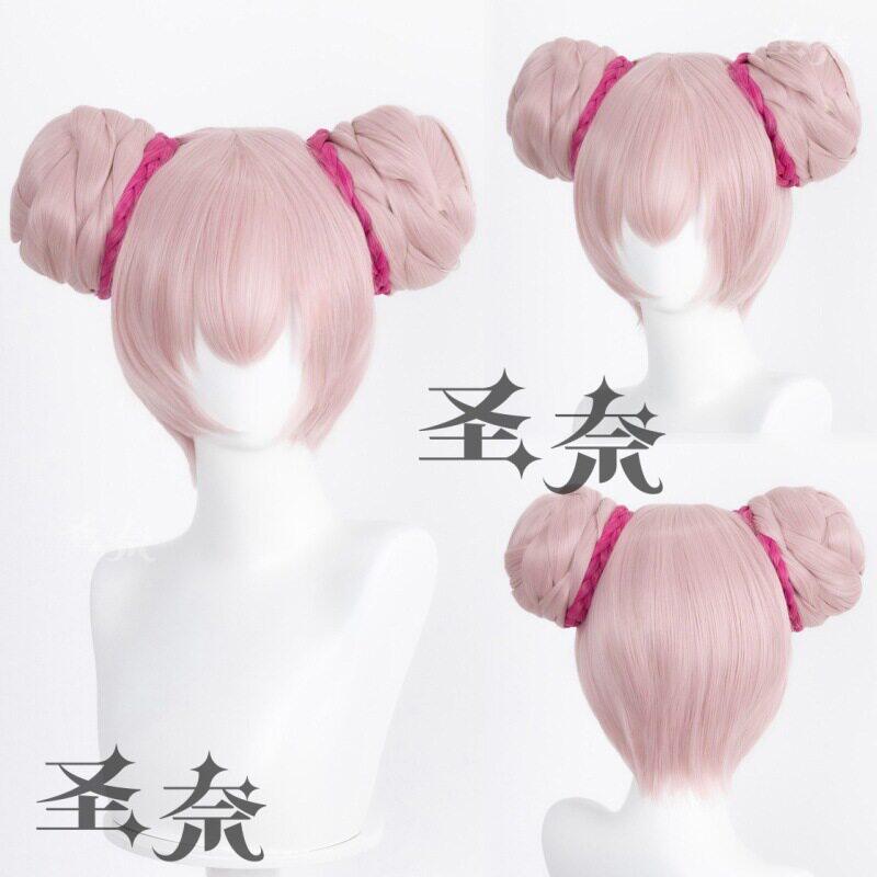 【圣奈】小乔 原皮肤 王者荣耀 特制发包 头皮顶 cos假发 640g