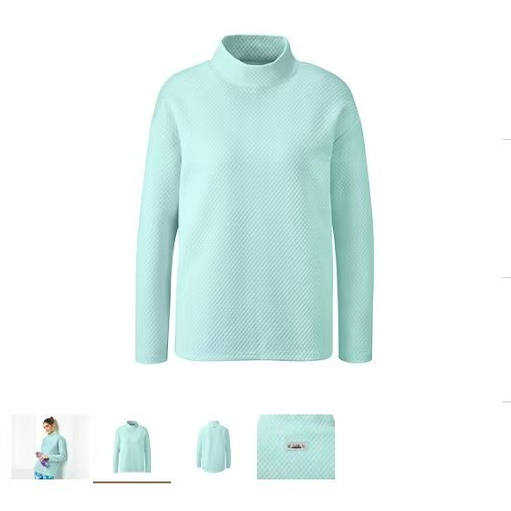 保暖运动衫半高领上衣卫衣女