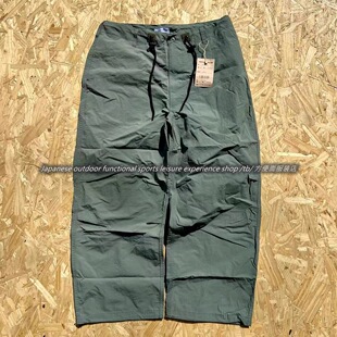 日系春夏男裤户外机能休闲长裤男女宽松直筒速干复古裤文艺潮裤子