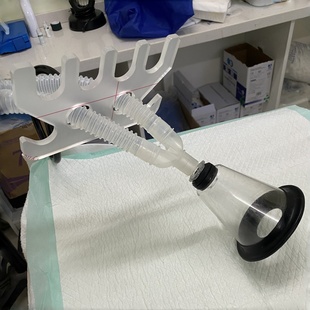 宠物麻醉机呼吸回路支架 回路管支撑 呼吸回路管万向支架