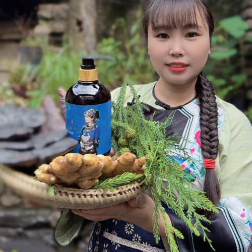 苗家配方多种植物养发护发洗发水