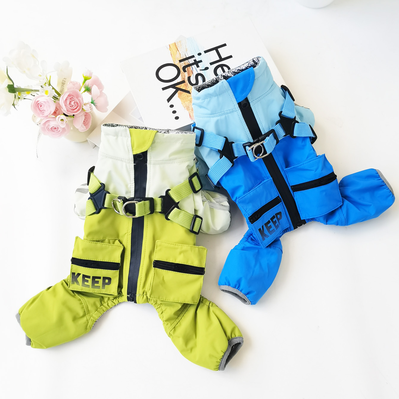 25秋冬！森屿追风少年三防石墨烯外套比熊四腿棉衣泰迪外套冲锋衣