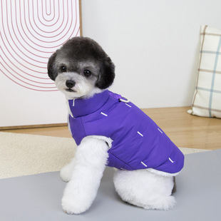 刺绣小点外套 25秋冬DB 宠物马甲泰迪棉服博美狗保暖 包邮 三件