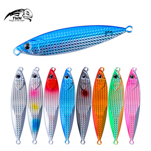 TWM泊浪岸抛远投铁板 路亚饵假饵拟饵铅鱼金属亮片淡水海钓鲈鱼饵
