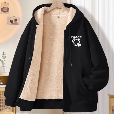 巨好看的初冬外套卫衣小个子加厚上衣冬季2025新款加绒秋冬款女装