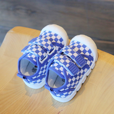 宝宝鞋子春夏学步鞋室内婴幼儿软底防滑透气学步男童机能鞋小中大