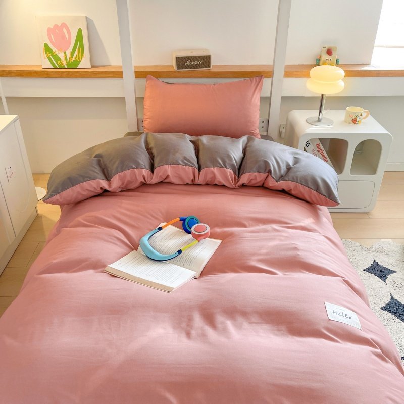 床垫学生宿舍被褥全套一整套寝室被子被芯六件套非全棉纯棉冬被,床上用品,学生床品套件,淘宝优惠券,粉丝福利购,淘宝优惠卷