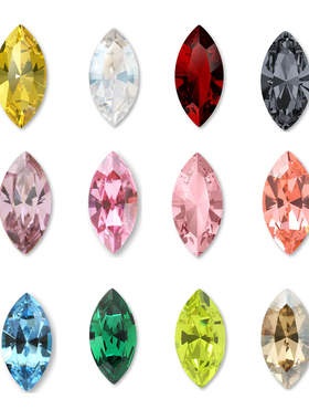 (一) 4228马眼 4*2MM 6*3MM 美甲钻华子超闪正品施华洛花式石奥钻