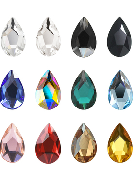 平底2303胖水滴8*5mm钻日系美甲钻异形石正品奥钻奥地利钻元素