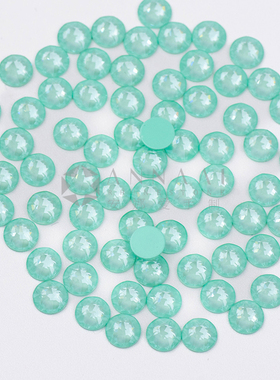 平底钻 U底 001L168I柔薄荷华子美甲钻奥地利水晶穿戴甲钻饰品