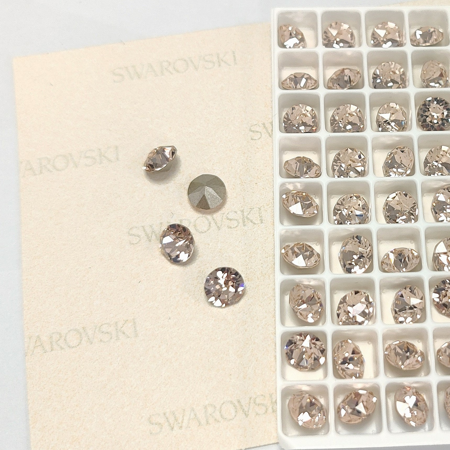 尖底钻 SS29约6.2mm 391丝绸色  美甲钻奥钻华子DIY超闪水晶