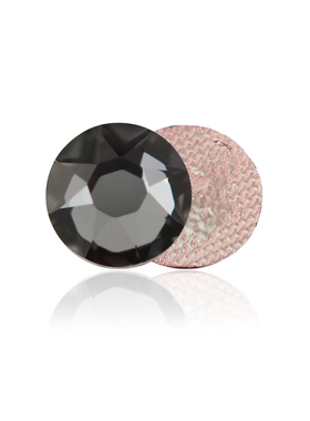 烫钻001SINI银色夜影美甲钻diy烫底透黑奥地利钻元素水晶奥钻