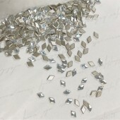 2773菱形 平底 001MOL月光白 美甲钻奥钻DIY超闪穿戴美甲