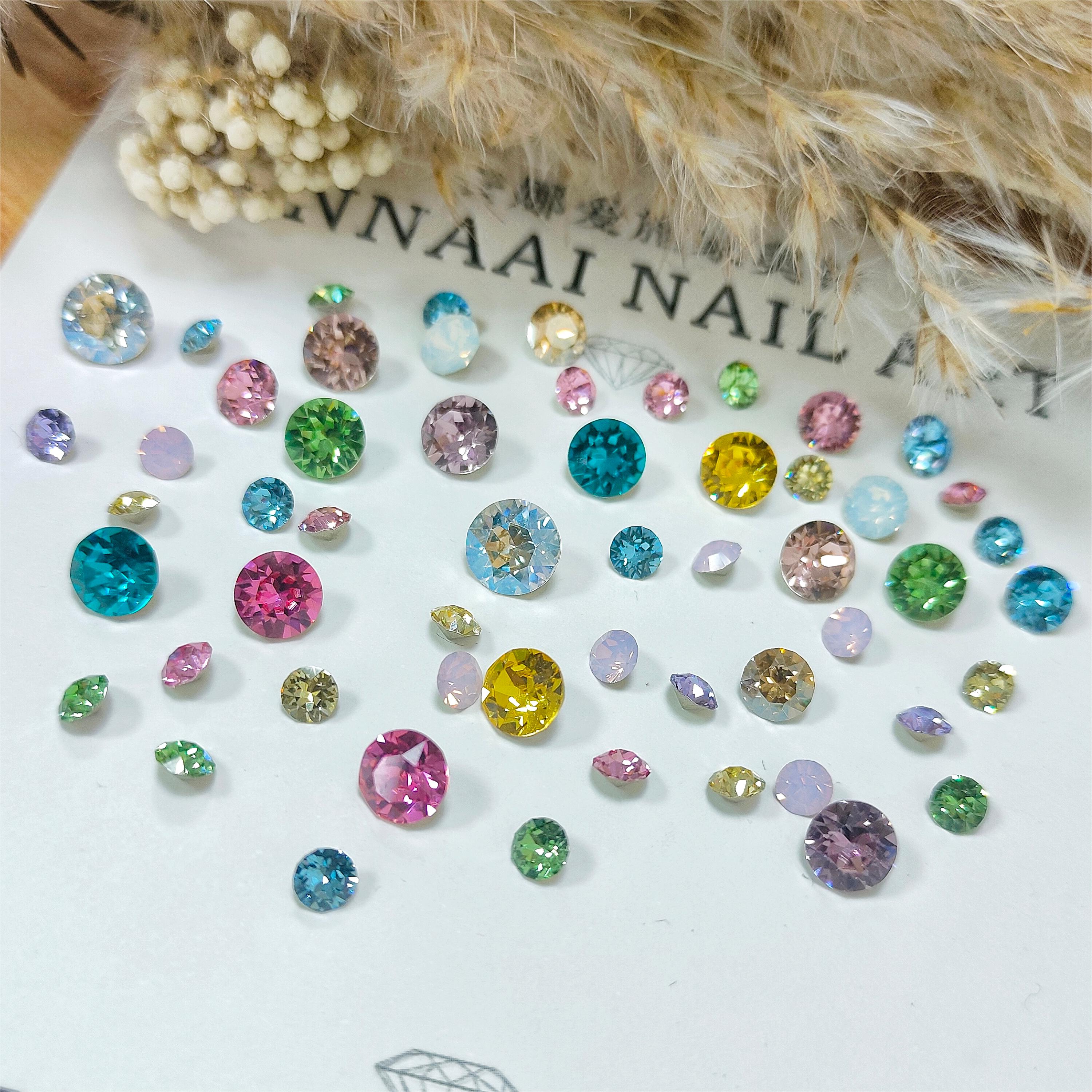 施华洛奥地利水晶超闪华子美甲钻