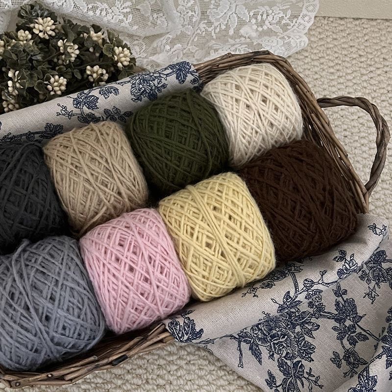 1/3NM全晴冰岛线DIY线材围巾包包帽子线材送男友女友手工编织线