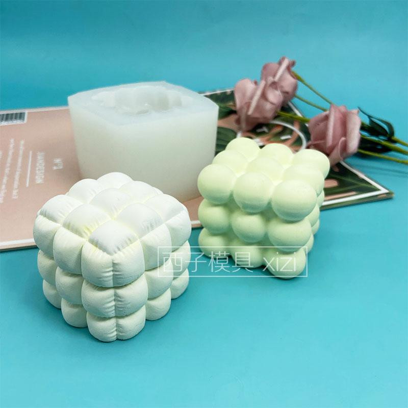 魔方巧克力冰激凌蜡烛烘焙工具图片