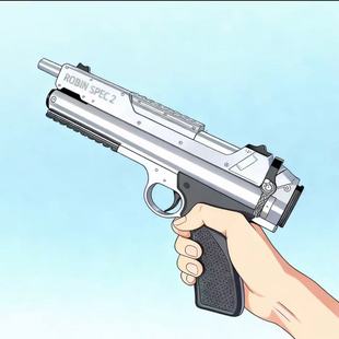 3D打印高级玩具枪A2-S新款玩具模型软弹发射器手工合法软弹发射器