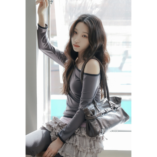 韩国26年夏新品binary腰带设计感单肩包shoulder bag多色入