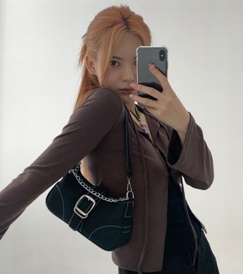 漫游癖｜韩国设计师款「Loulouseoul」Volti Chain Buckle 腋下包