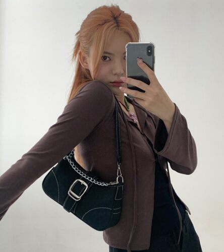 漫游癖｜韩国设计师款「Loulouseoul」Volti Chain Buckle 腋下包
