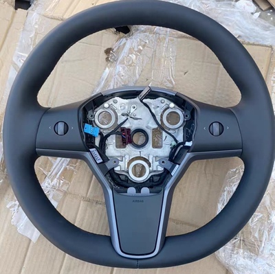 192122款特斯拉方向盘总成原厂model3modely方向盘翻新重新包真皮