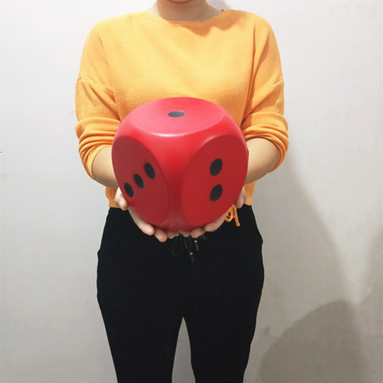 超大号实心弹性玩具骰子活动道具