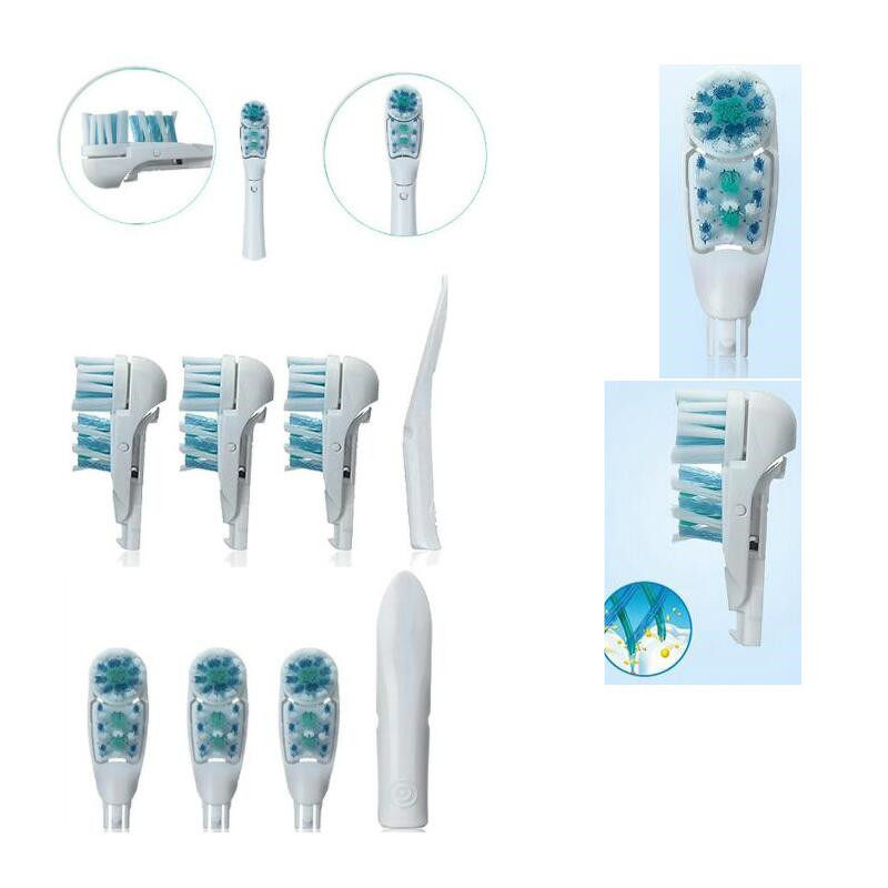 博朗/欧乐B oralB多动向电动牙刷替换牙刷头3733 4732 成人双刷头