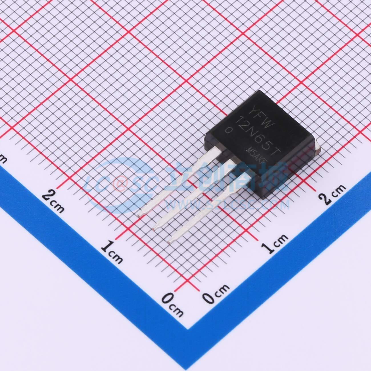 YFW12N65T YFW(佑风微) TO-262 场效应管 现货