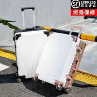 Hành lý phổ biến bánh xe đẩy vali 24 inch mật khẩu sinh viên phiên bản Hàn Quốc của nội trú nhỏ 20 inch tươi - Va li vali hùng phát