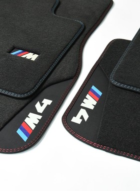 turbo丝绒脚垫宝马4系适用脚垫敞篷425i440i430i四门GC轿跑脚垫M4