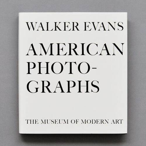 预售 沃克埃文斯 美国影像 Walker Evans: American Photographs 沃克埃文斯：美国影像艺术画册 摄影作品 华源时空
