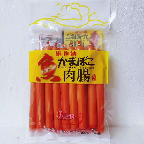 高DHA含量日本鱼肉肠芝士鳕鱼肠