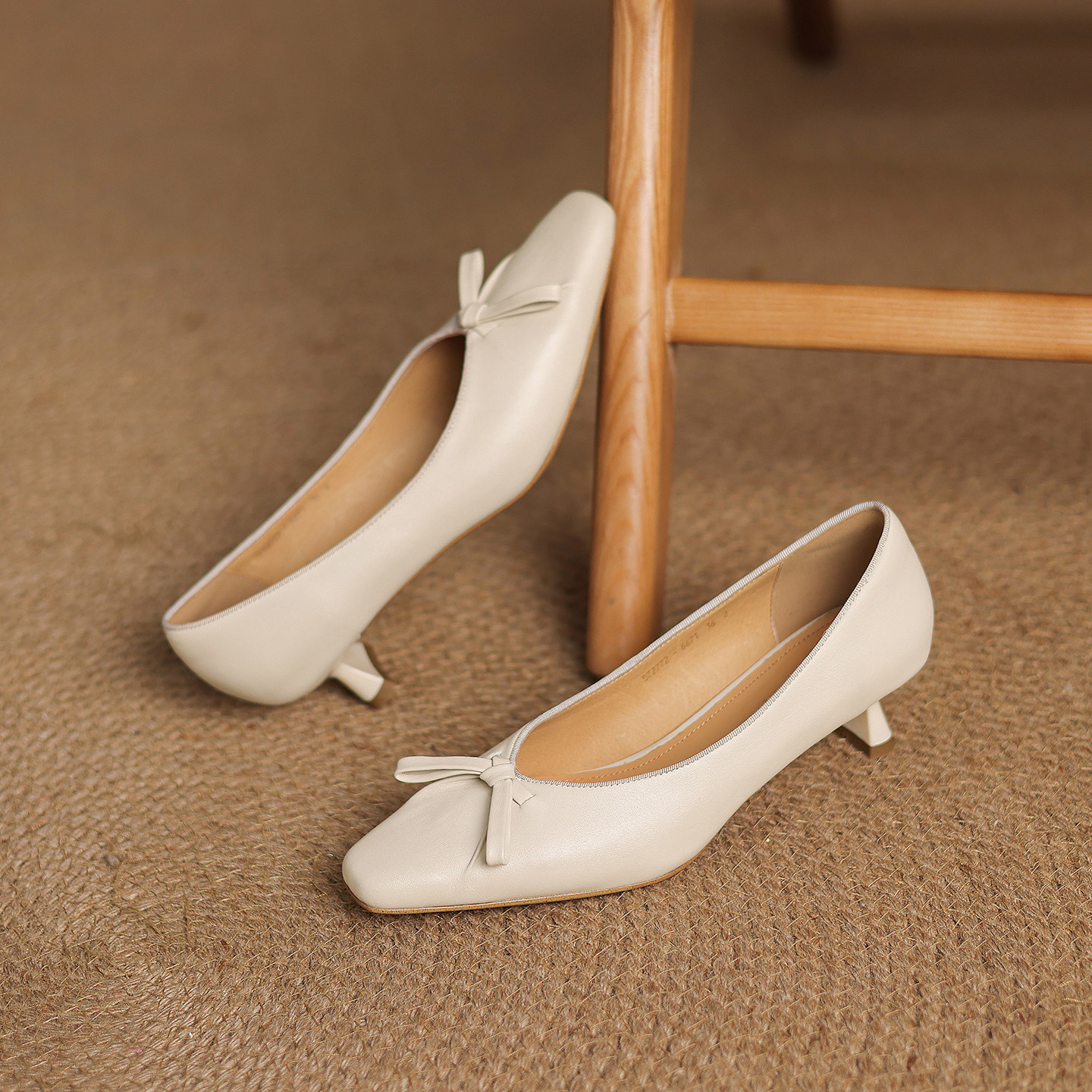 CX意大利重工水洗头层牛皮！2026新款老钱风奶奶鞋通勤小皮鞋单鞋,女鞋,浅口单鞋,淘宝优惠券,粉丝福利购,淘宝优惠卷