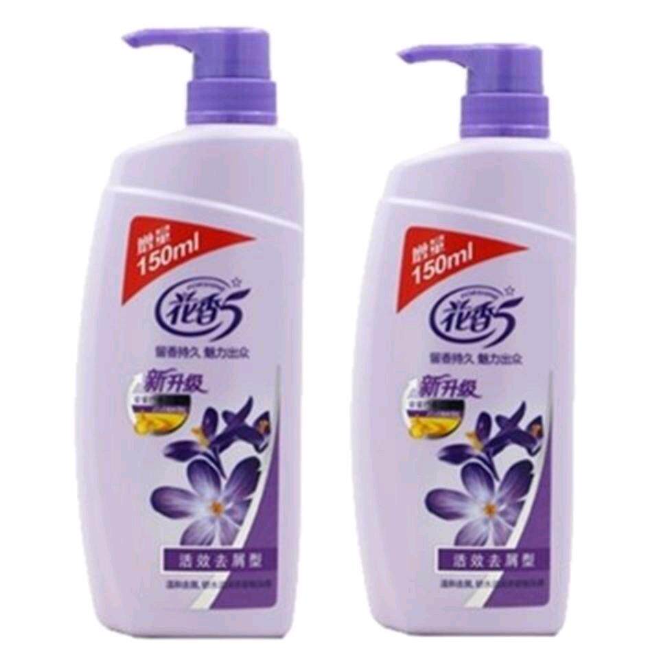 花香5包邮脱普正品花香5洗发水焗油花香洗发水750ml活效去屑型