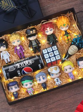 JOJO的奇妙冒险手办盲盒动漫周边人偶摆件公仔模型定制生日礼物