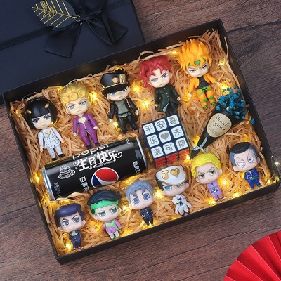 JOJO的奇妙冒险手办盲盒动漫周边人偶摆件公仔模型定制生日礼物