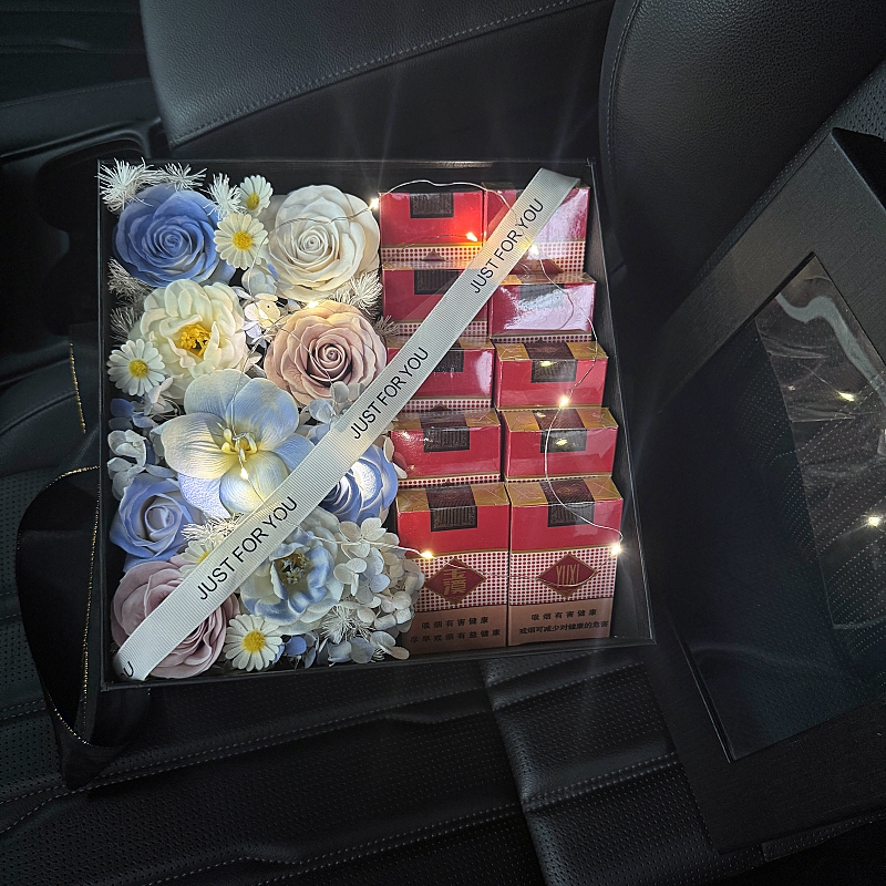 永生花礼盒七夕高级送男友