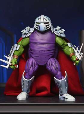 【顺丰现货】NECA忍者神龟幻影施莱德拉斐尔可动人偶金标