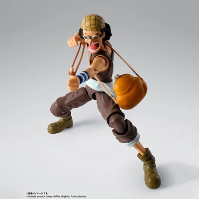 【定金】万代 魂 SHF 海贼王 乌索普 撒谎布 冒险之黎明 可动人偶