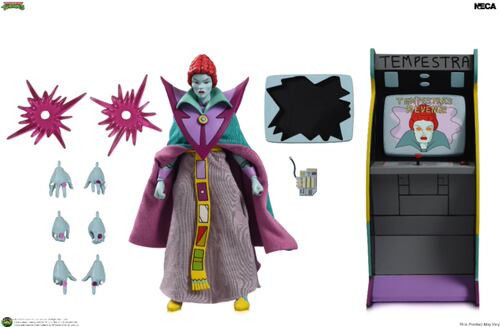 【定金】Neca 忍者神龟 雷霆女 1987 正版 1/12可动人偶