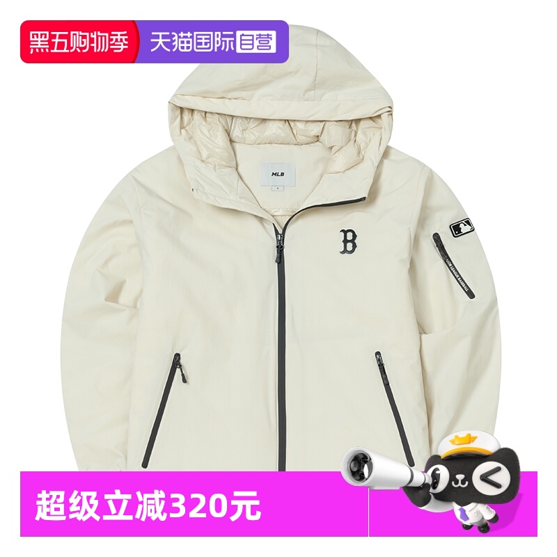 【自营】MLB羽绒服新款男女装情侣潮流户外休闲服保暖外套棉羽