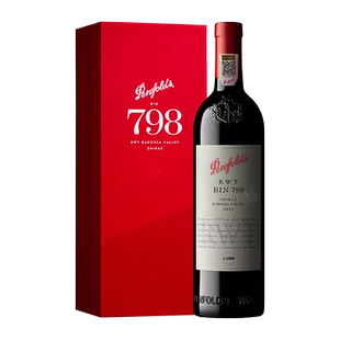 【自营】Penfolds奔富BIN798 RWT红酒澳洲进口干红葡萄酒送礼盒装