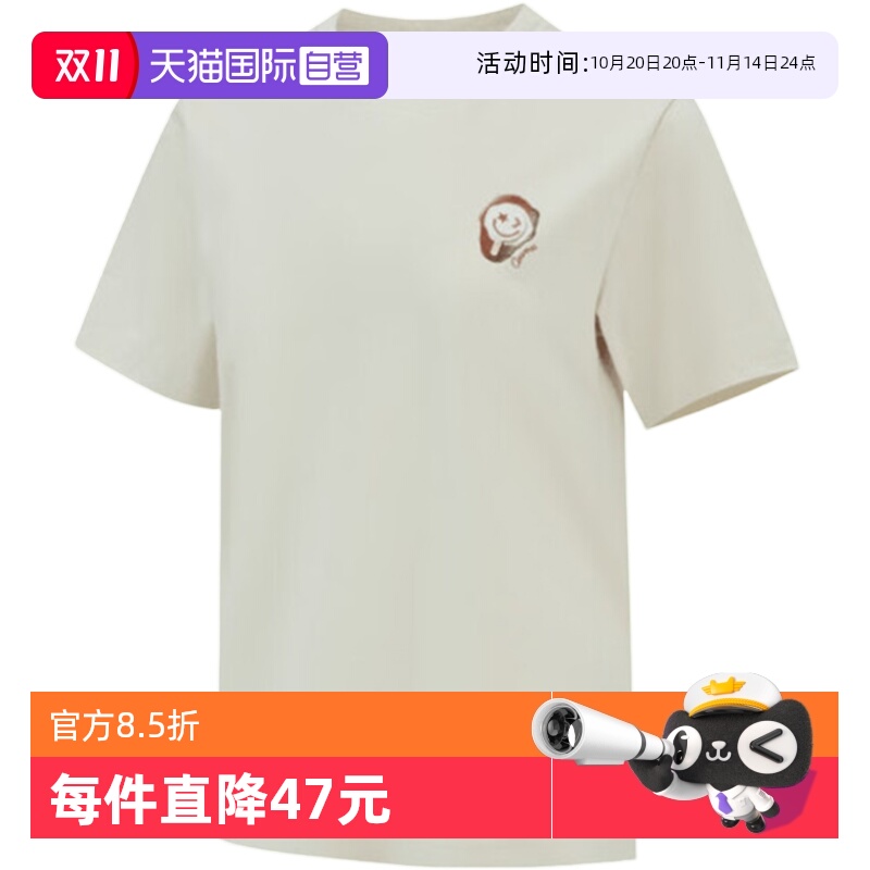 【自营】Converse匡威女短袖半袖雪糕棒冰淇淋T恤 10028733-A03