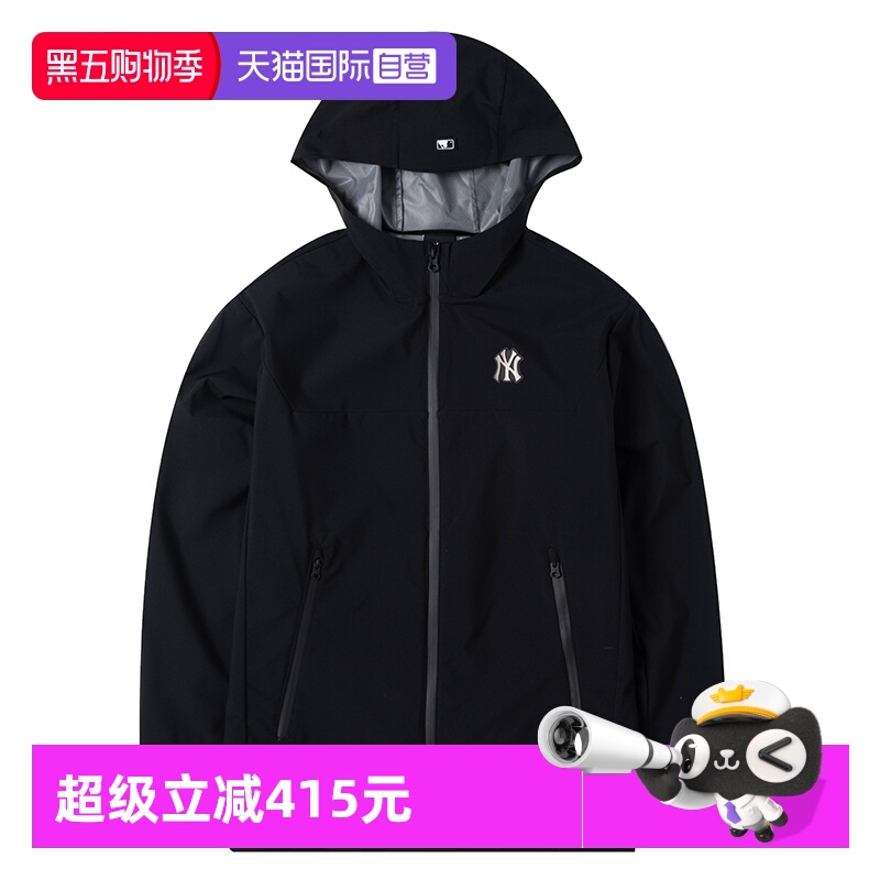 MLB夹克外套新款儿童服黑色