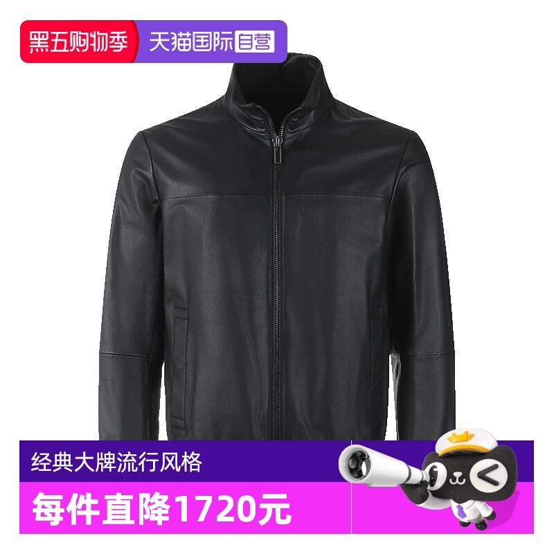 EA阿玛尼皮衣夹克外套