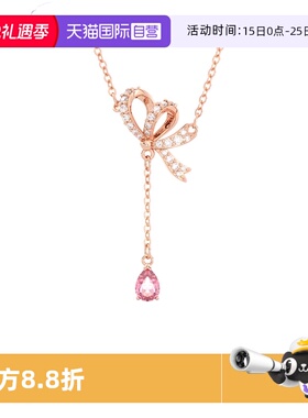 【自营】Swarovski/施华洛世奇Hyperbola Y型项链锁骨链女送礼物