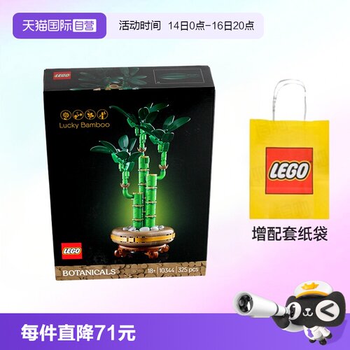 乐高积木植物10344富贵竹