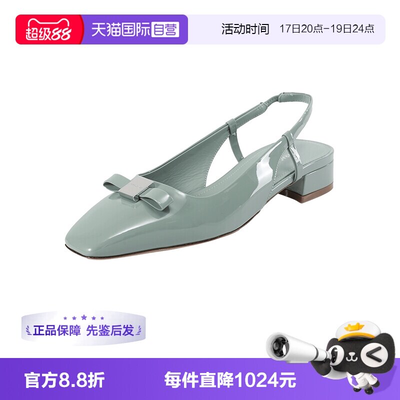 FERRAGAMO低跟鞋凉鞋夏季鞋女鞋